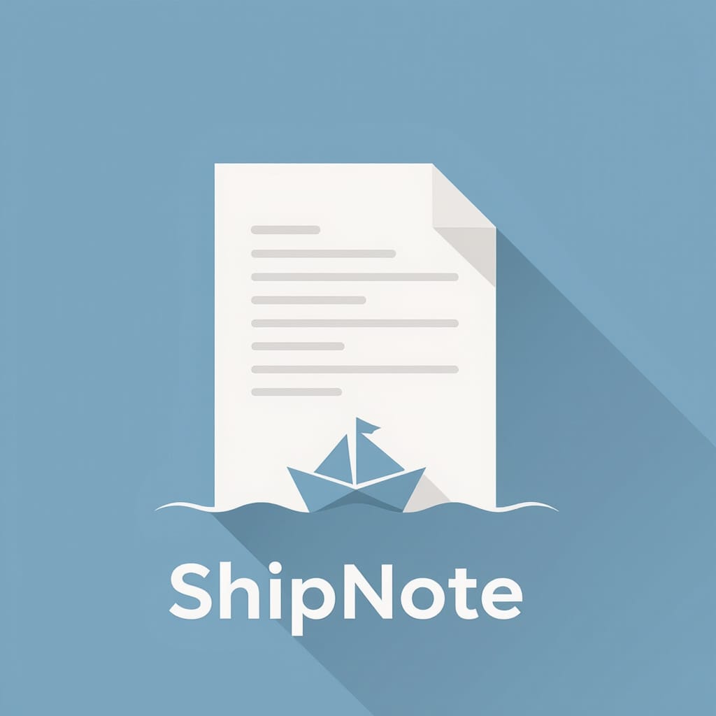 GitShipNote